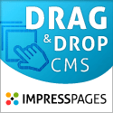 Drag & drop with ImpressPages CMS